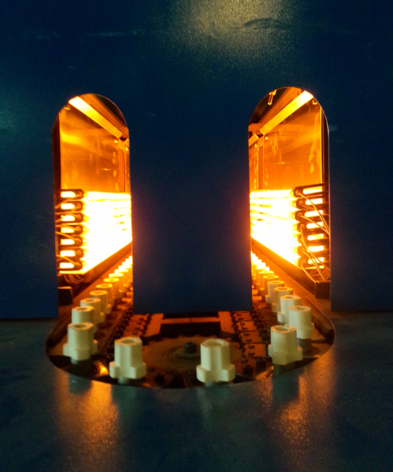 Infrared lamp for blow molder oven