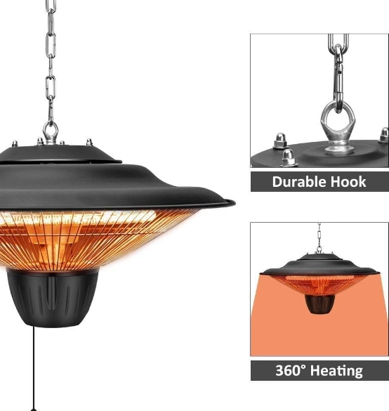 Patio heater for restaurant Commercial