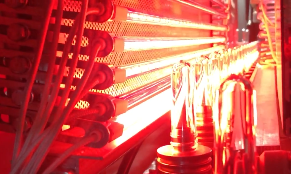 Teflon wire for blow molding heater