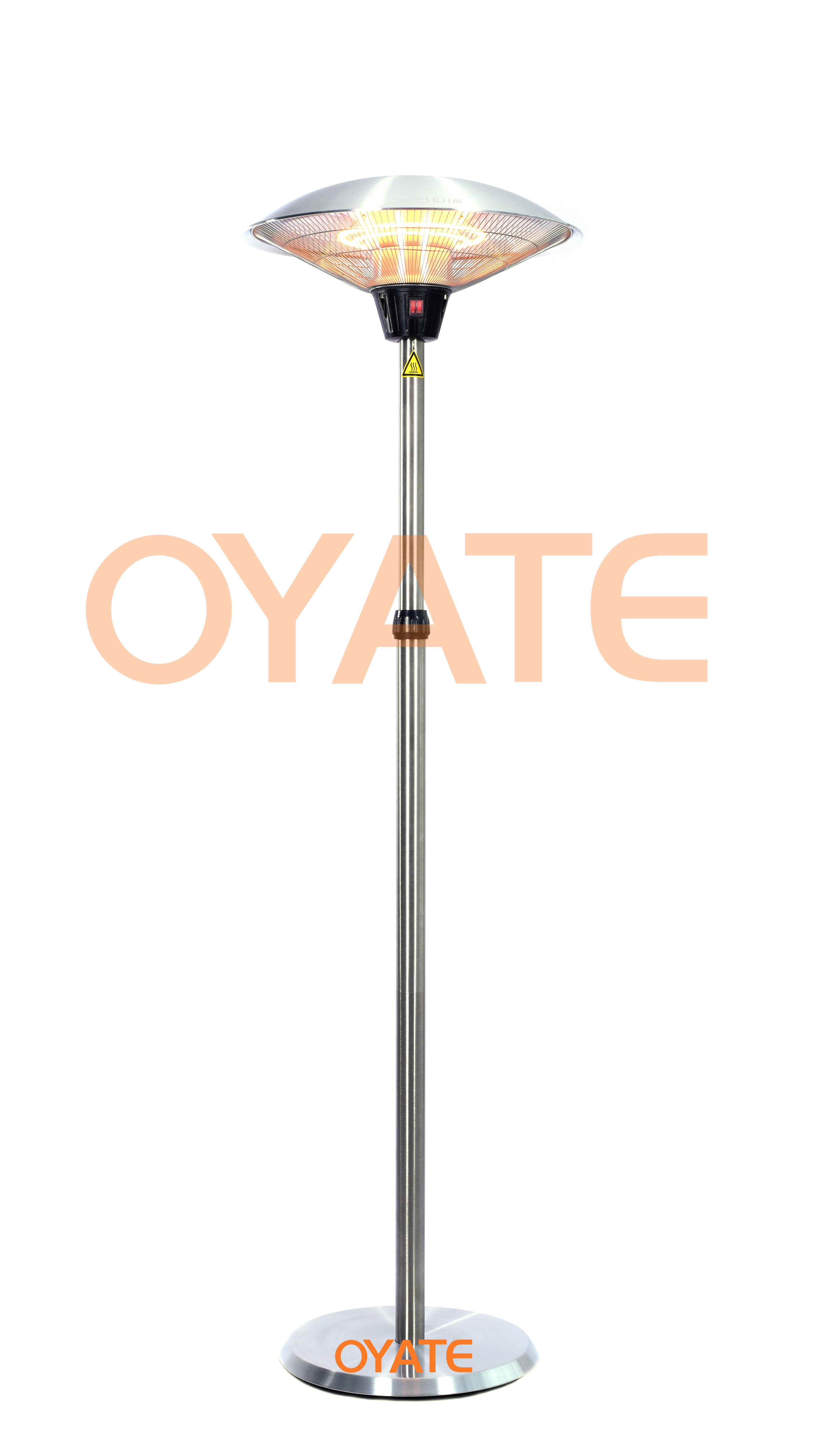 Distance between patio heater and ceiling
