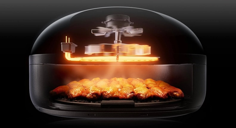 bakery oven heating element for rapid heating